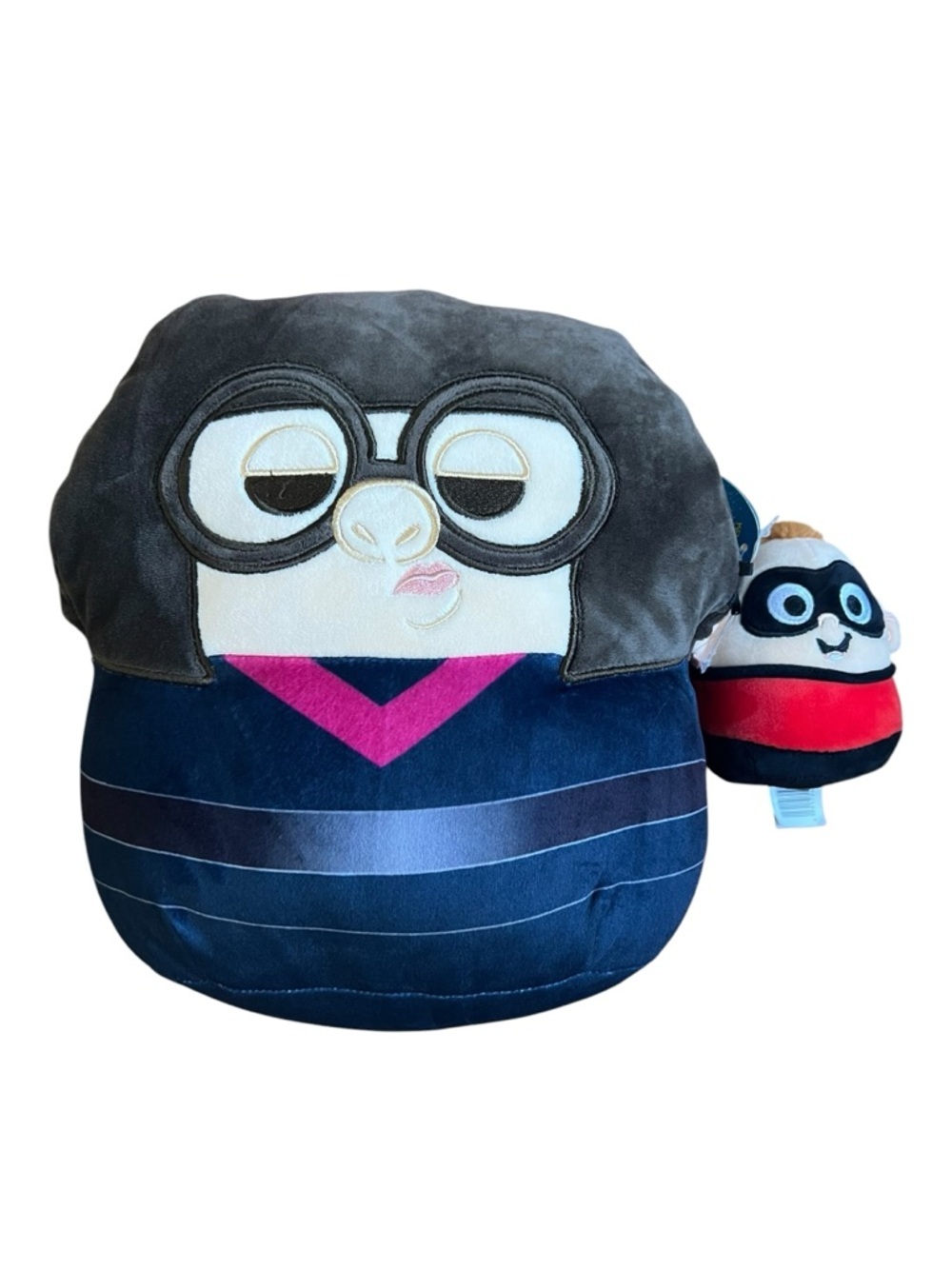 Squishmallows Disney Pixar Incredibles Edna Mode Jack Jack Plush Toy
